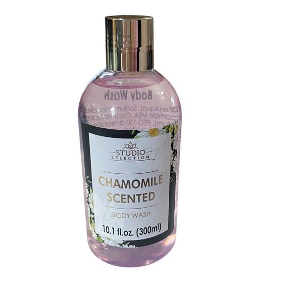 Studio Selection Pink Chamomile Body Wash Shower Gel Liquid Soap 10.1 fl oz - Picture 4 of 4